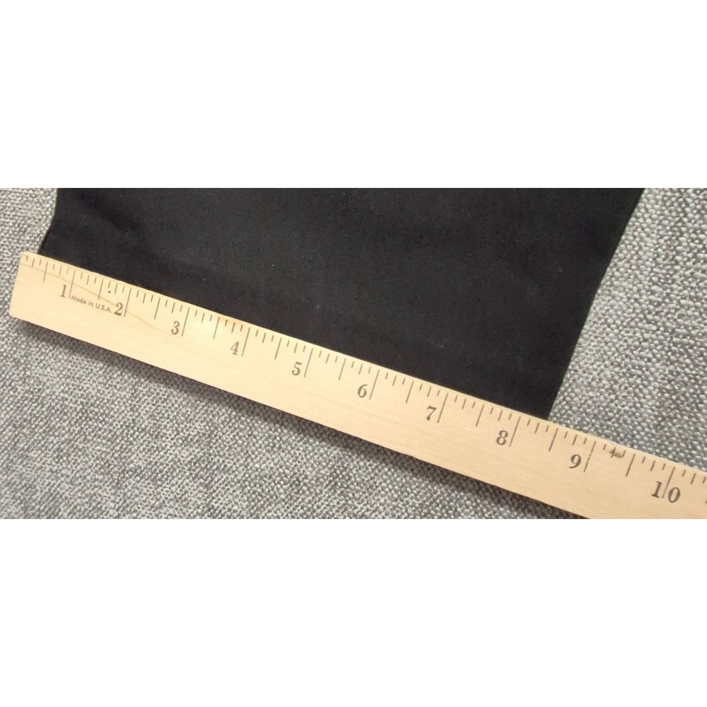 Chicos women's black pull on wide leg capri pants sz 18 stretch classic preppy - Picture 2 of 15